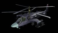 Russian helicopter Kamov Ka-52 alligator