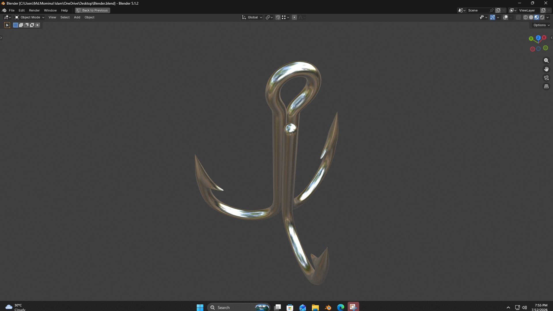 3D Fishing Hooks PBR model https://p.turbosquid.com/ts-thumb/cS/yXT5fD/LC/screenshot20260712195526/png/1783864795/1920x1080/fit_q87/99456c7d9d1c96a216b05ff5bdce10ca883f5da5/screenshot20260712195526.jpg