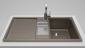 sink tap 1 3d model