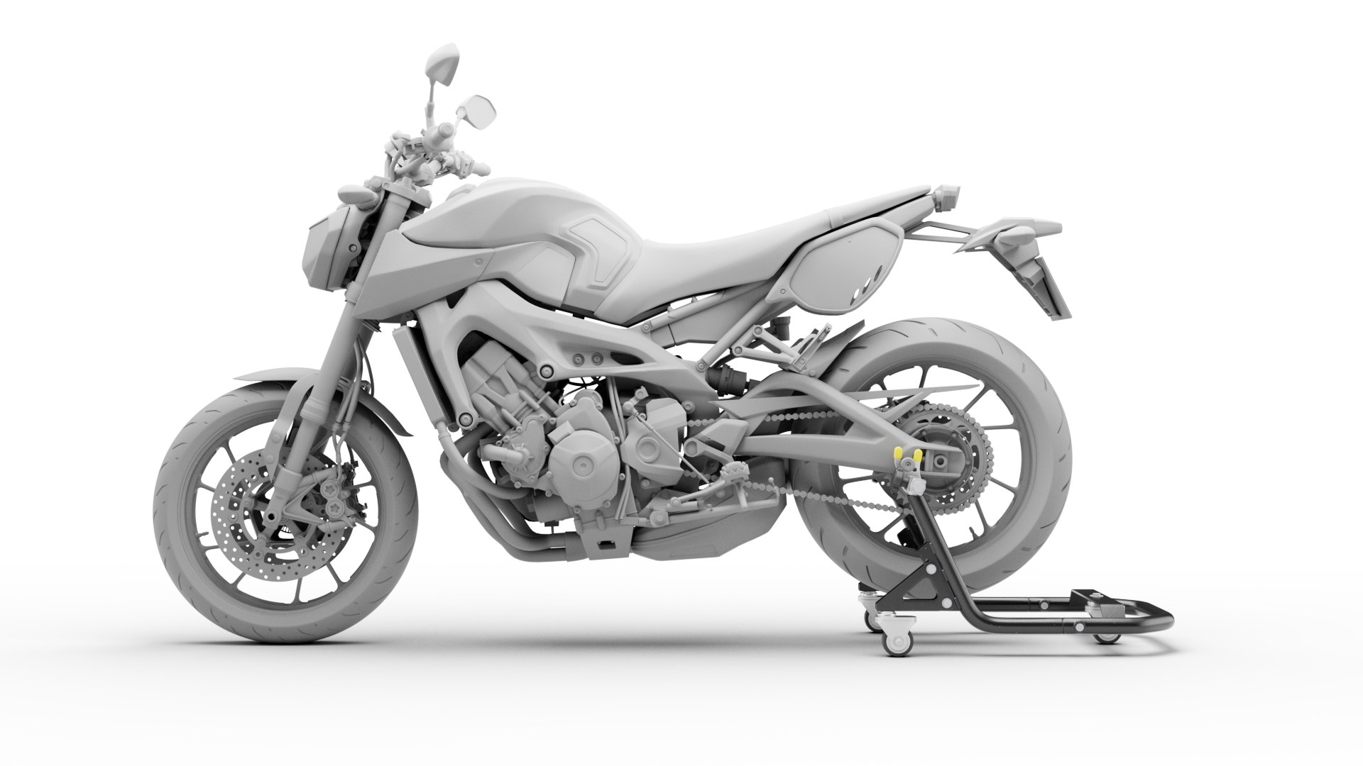 3D Model Motorcycle Rear Stand - TurboSquid 2112694