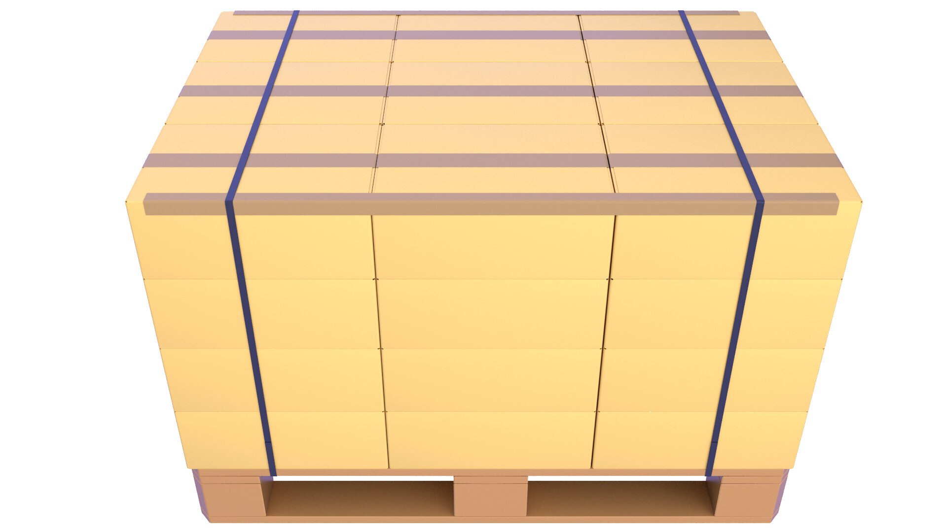 Cardboard Packaging on Pallets v2 model https://p.turbosquid.com/ts-thumb/cT/6ardXY/Tr/3d_pallet_3_100006/jpg/1748953781/1920x1080/fit_q87/2f5b2cf0ae57b9dd94b673cba9e3236f8e4f438d/3d_pallet_3_100006.jpg