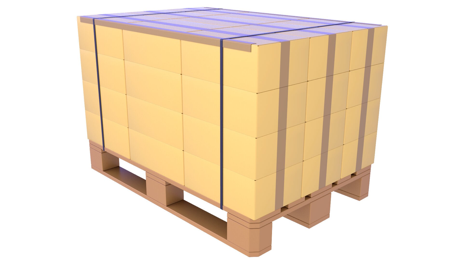 Cardboard Packaging on Pallets v2 model https://p.turbosquid.com/ts-thumb/cT/6ardXY/tI/3d_pallet_3_100001/jpg/1748953779/1920x1080/fit_q87/7911160c8dceb27e06077427768243ec7d98b702/3d_pallet_3_100001.jpg