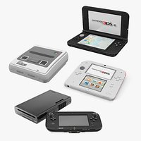 Nintendo Game Consoles Collection