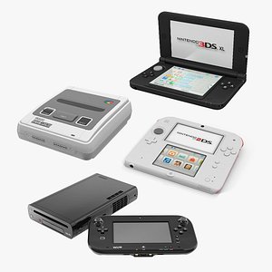 Nintendo Game Consoles Collection