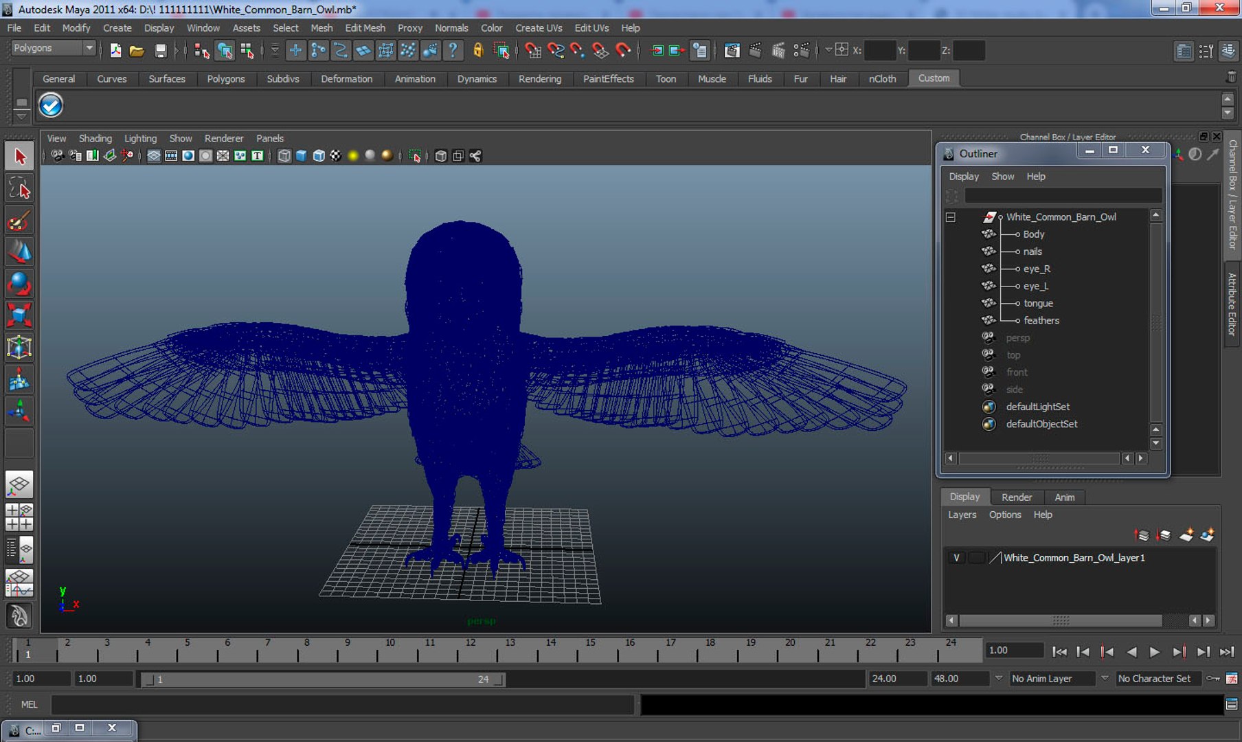 3D common barn owl model https://p.turbosquid.com/ts-thumb/cT/BNLKkb/0PdpjfC2/commonbarnowlvray3dmodel022/jpg/1565186120/1920x1080/fit_q87/16b9016727406adb7688eb61a79f294df2ac2144/commonbarnowlvray3dmodel022.jpg