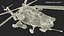 3D model Mi-28 Havoc Russian Attack Helicopter Rigged