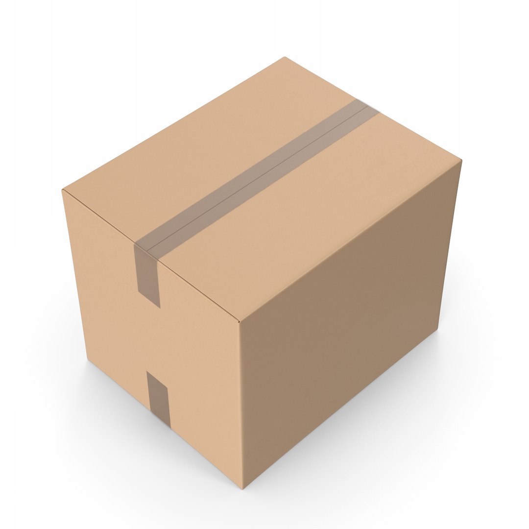 3D Cardboard Box https://p.turbosquid.com/ts-thumb/cT/EzAU8N/PQ/cardboardbox.e11.2k/png/1683310150/1920x1080/fit_q87/031848e07a6ad5611dc0b09b42ff8f59c7d1bd9a/cardboardbox.e11.2k.jpg