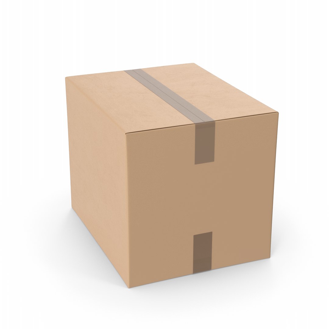 3D Cardboard Box https://p.turbosquid.com/ts-thumb/cT/EzAU8N/lI/cardboardbox.g16.2k/png/1683310141/1920x1080/fit_q87/33836d441f0c90b408e3fdc7b81f83e7f6de4ee0/cardboardbox.g16.2k.jpg