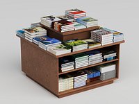 Commercial Bookstore Library Bookshelf and Display Collection