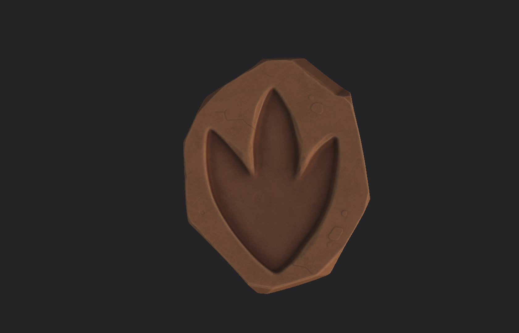 dinosaur footprint fossil 3D model https://p.turbosquid.com/ts-thumb/cT/HNSwQY/qngcWVLo/screenshot011/jpg/1575546835/1920x1080/fit_q87/ab0a69d42908e673eb84993464c9ab87e631d474/screenshot011.jpg