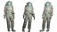 Modelo 3D del traje espacial Artemis de la NASA XEMU