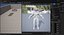 Modelo 3D del traje espacial Artemis de la NASA XEMU