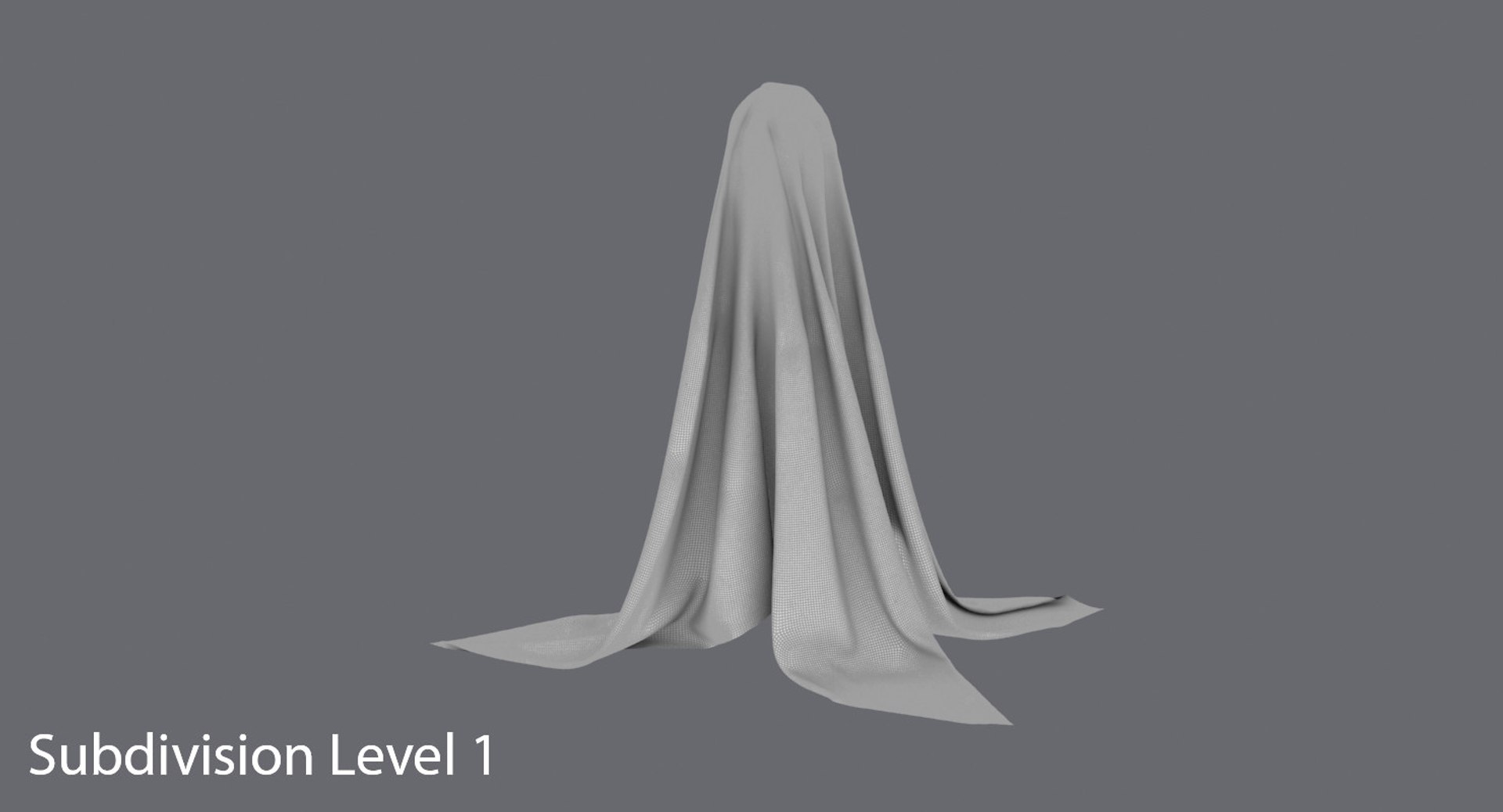 ghost decoration 3d max