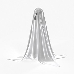 ghost decoration 3d max