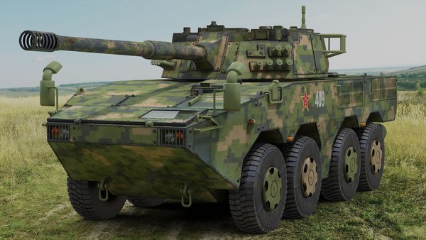 中国陸軍 11式装輪装甲突撃車 (プラモデル) - ホビーサーチ