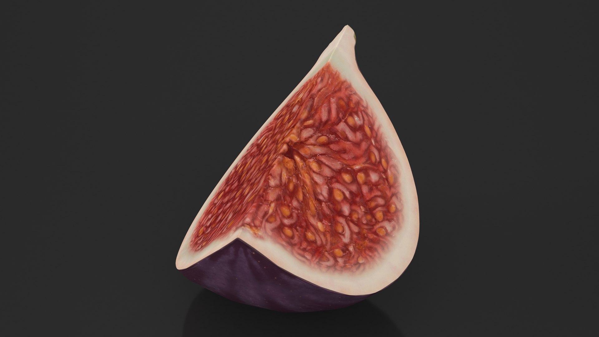 3D model Fresh Riped Fig Fruit Quarter https://p.turbosquid.com/ts-thumb/cT/ONYj7g/6e/freshripedfigfruitquartervray3dmodel006/jpg/1680903622/1920x1080/fit_q87/3994cf0dc299007dff70c74a9265344f23407cb2/freshripedfigfruitquartervray3dmodel006.jpg