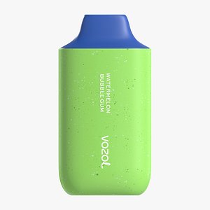 Vozol Star 6000 Watermelon Bubble Gum - 3D Model PBR 4K Low-poly 3D model 3D model