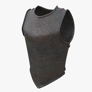 3D Old Cuirass model