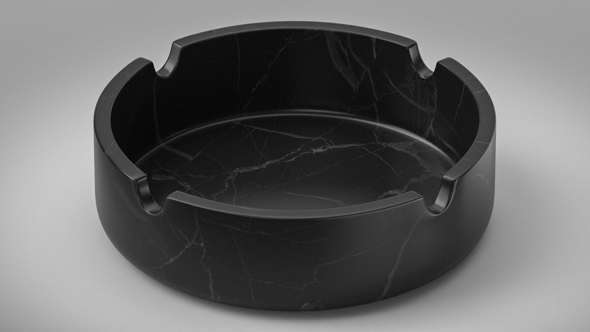 Ceramic Ashtray 01 3D Model TurboSquid 2013928