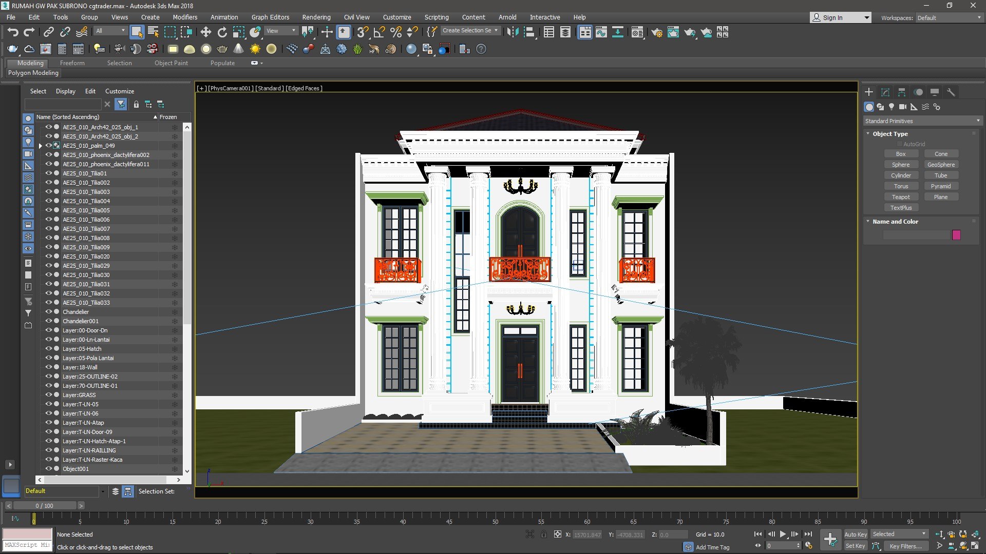 3D BIG CLASSIC HOUSE Model - TurboSquid 1792163