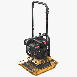Gasoline Vibratory Plate Compactor Dirty