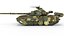 Tank T-80 UK battle tank CGI 3D 모델