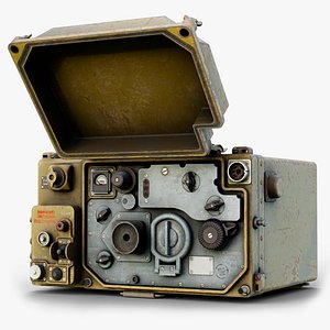 R-107 Radiostation Rigged GameReady LODs