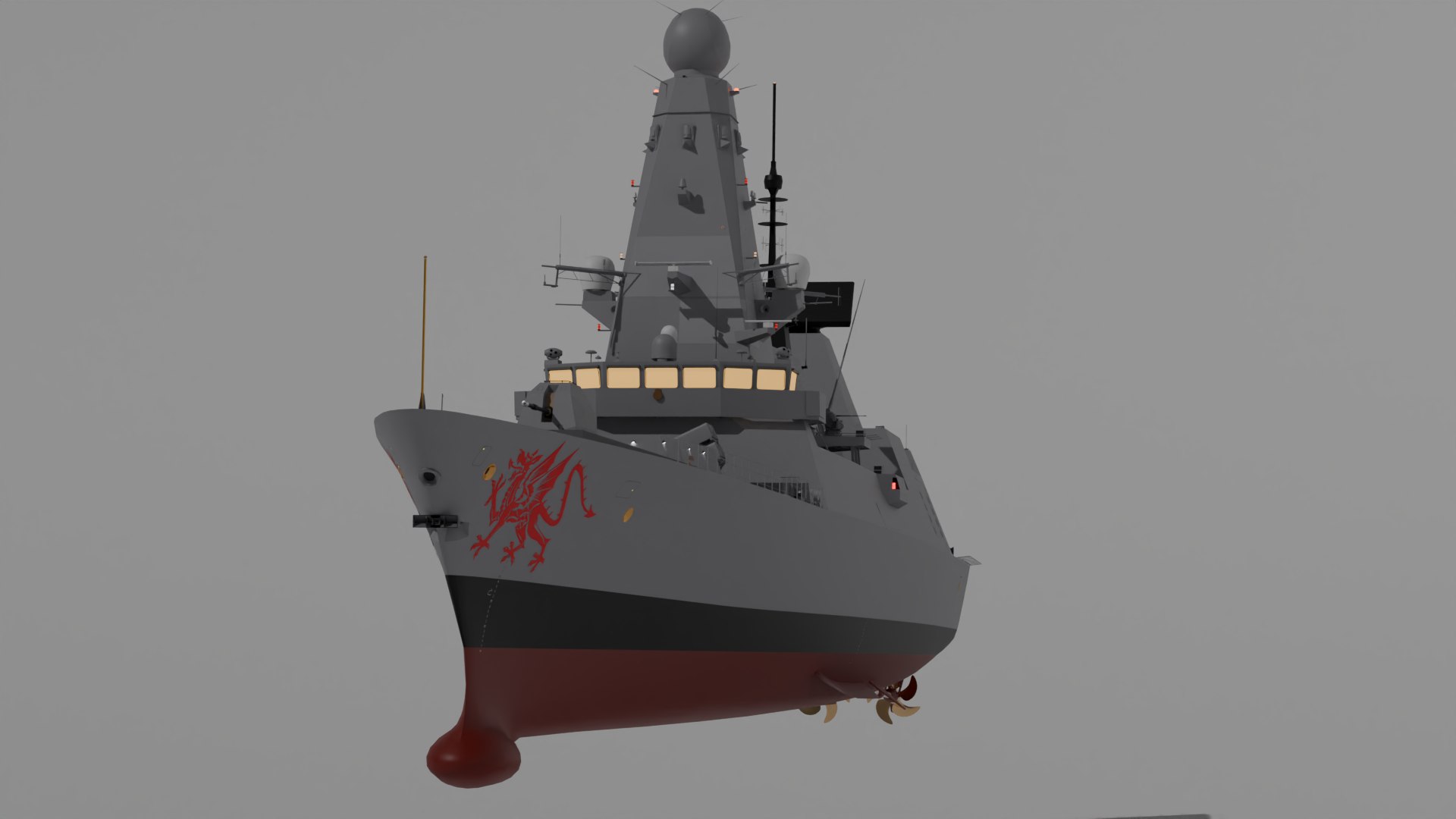 3D Type 45 Destroyer - TurboSquid 2186454