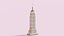 Cartoon Empire State Building New York  B