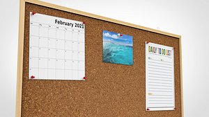 Cork board