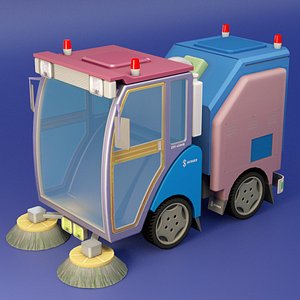 street cleaner 3D