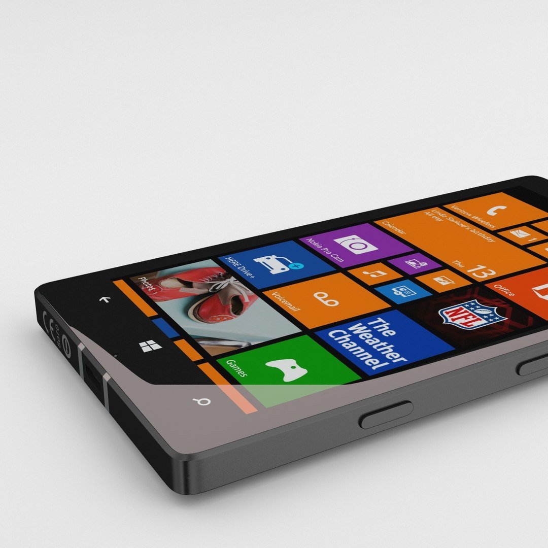 3d Model Nokia Lumia 930