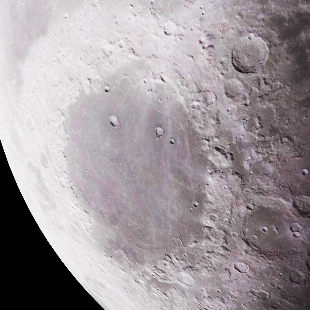 3D model moon galaxy science - TurboSquid 1655210