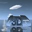 sky clouds 3d obj
