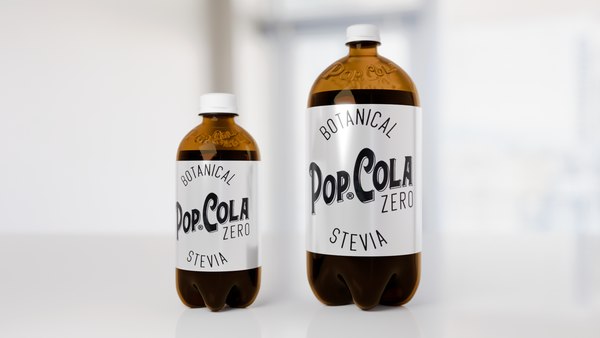 3D модель Pop Cola ZERO от MERLINS BEVERAGES - TurboSquid 2403482