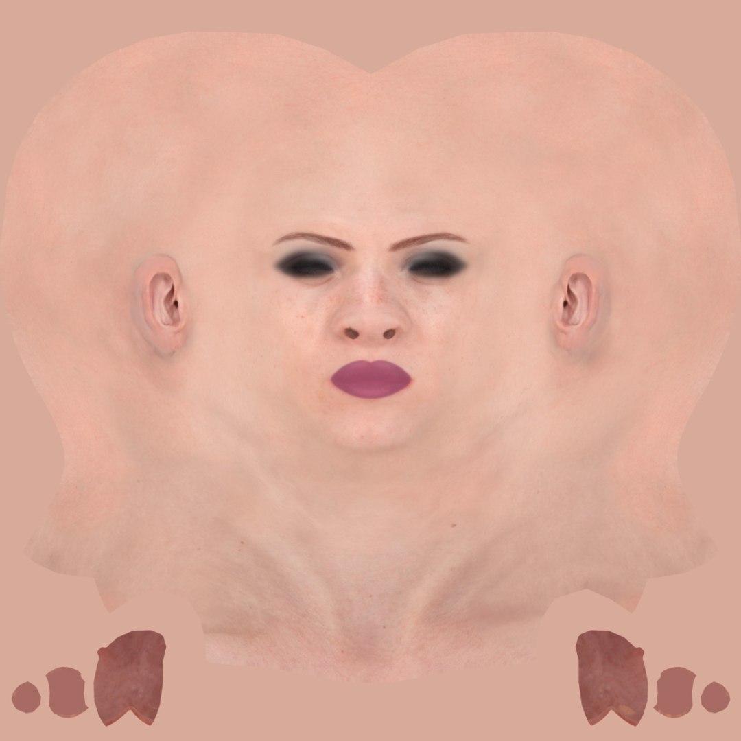 3D Model Purple Girl - TurboSquid 2228735