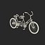 Bicycle Built for Two 3D Model