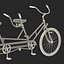 Bicycle Built for Two 3D Model
