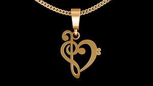 Heart pendant
