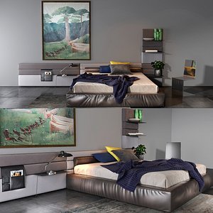 3D twils bedroom set 07b