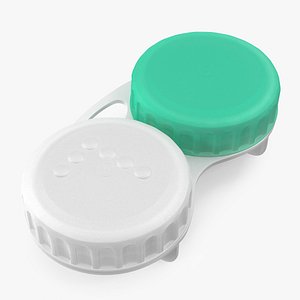 Screw Top Contact Lens Case