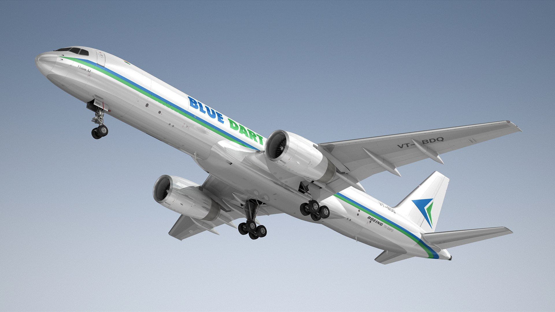 Boeing 757-200PCF Blue Dart Aviation 3D model https://p.turbosquid.com/ts-thumb/cU/DVf5AX/w2/757_pcf_blue_dart1_0003/jpg/1777896114/1920x1080/fit_q87/1f2fef3c0103fdb413ab1b0bd350e4c2c54cac95/757_pcf_blue_dart1_0003.jpg