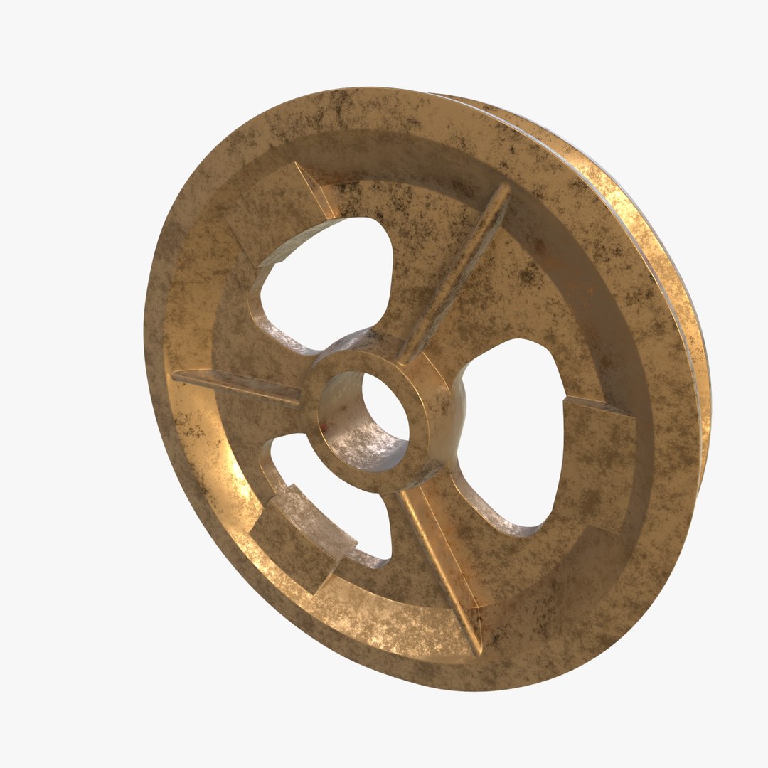 3D pulley guiding wheel - TurboSquid 1366446
