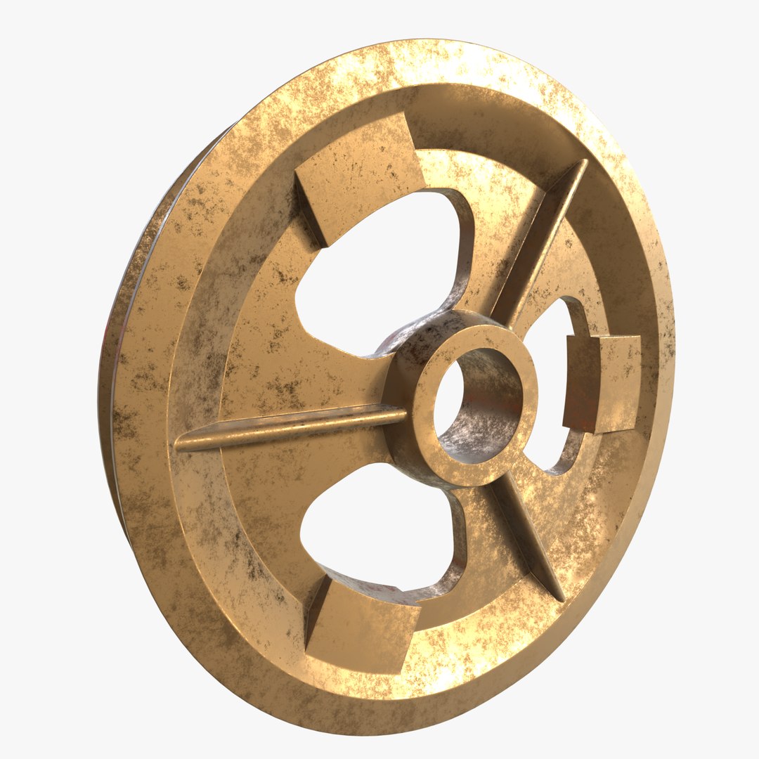 3D pulley guiding wheel - TurboSquid 1366446