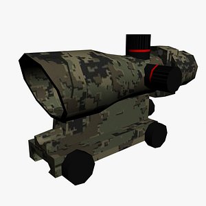 3d model trijicon acog
