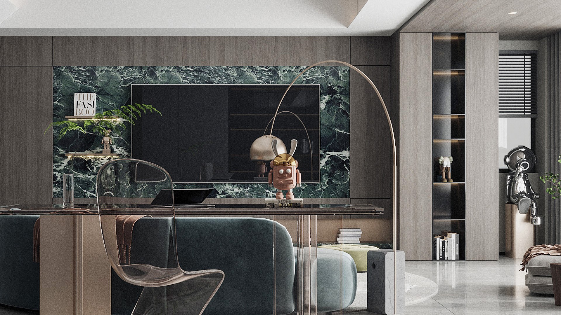 3D Modern Living Room Model - TurboSquid 2239428