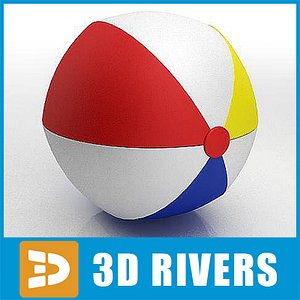 Beach ball 02 by 3DRivers