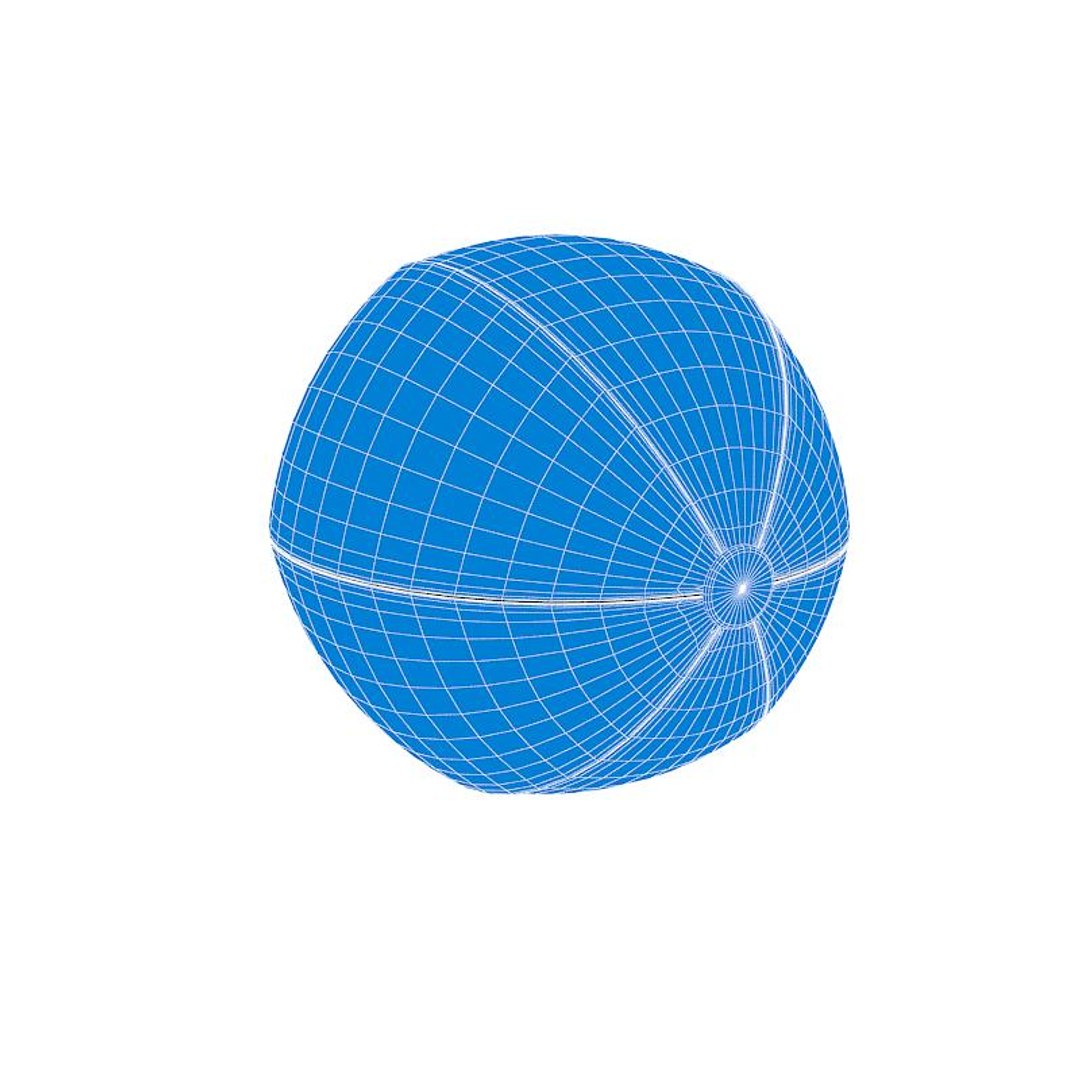 Beach Ball 3D Model - TurboSquid 456282