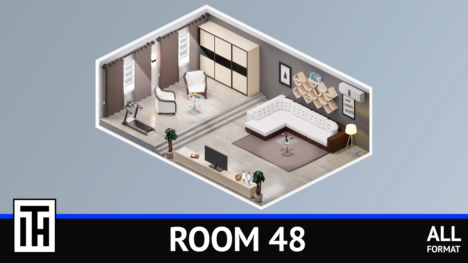 3D Room 48 - TurboSquid 2151825