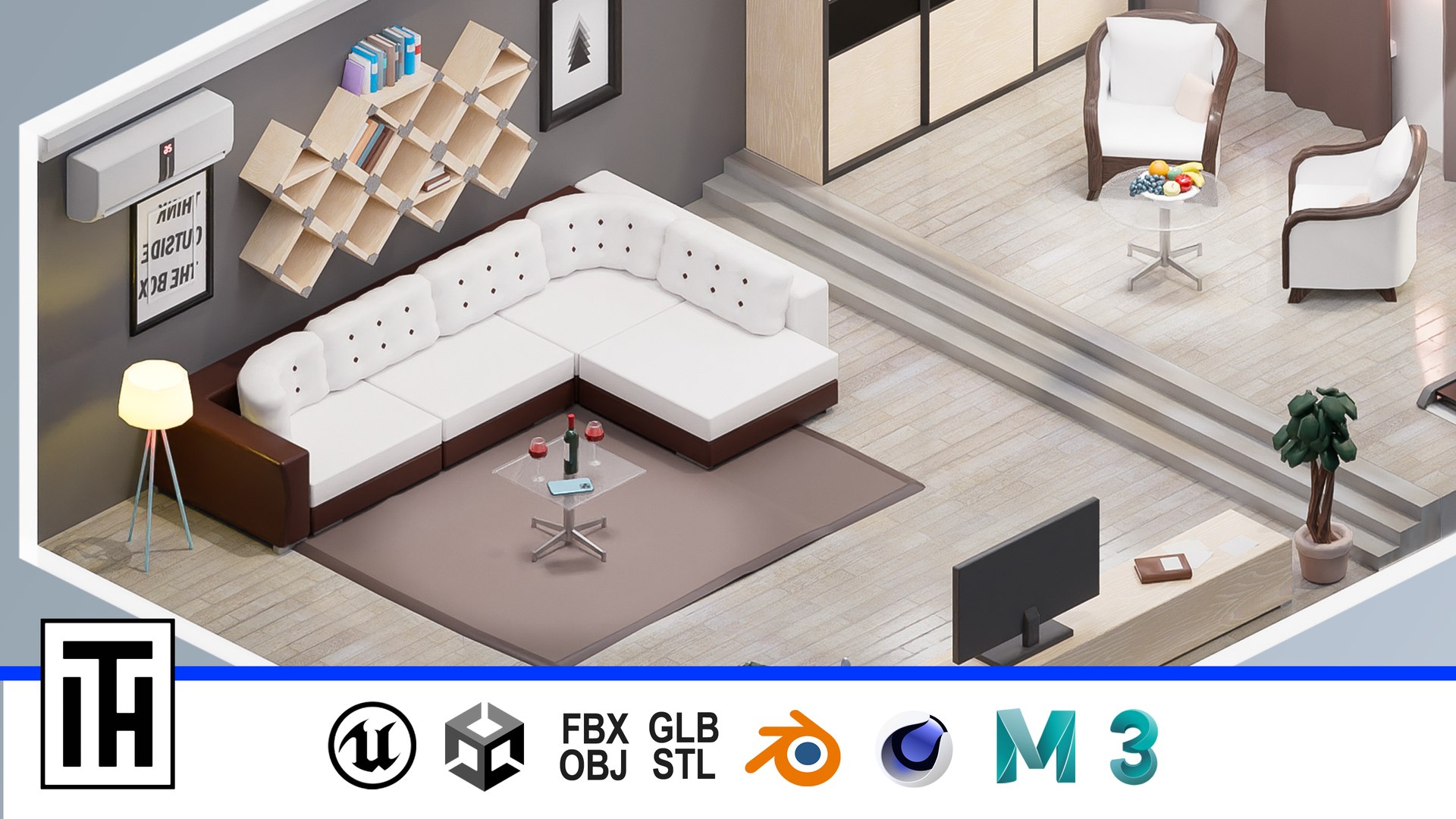 3D Room 48 - TurboSquid 2151825